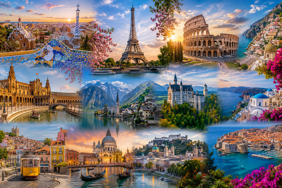 Europe destinations